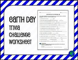 Valentine's day for the love of knowledge. Earth Day Trivia Challenge Worksheet By Mainly Middle School 6 8