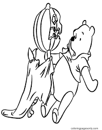 The spruce / kelly miller halloween coloring pages can be fun for younger kids, older kids, and even adults. Pooh And Piglet Halloween Coloring Pages Disney Halloween Coloring Pages Coloring Pages For Kids And Adults