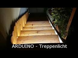 Das heißt im klartext, dass die ganze nacht das treppenhauslicht brennt. Treppen Lauflicht Mit Bewegungserkennung Arduino Youtube