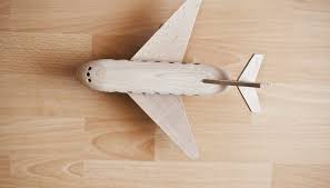 A Handmade Wooden Glider On A Table Gliders Wooden Airplane Handmade Wooden