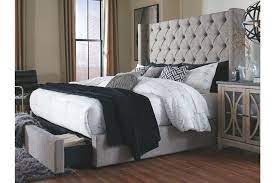 Sorinella Queen Upholstered Bed With Storage Ashley Homestore Queen Upholstered Bed Master Bedrooms Decor King Upholstered Bed
