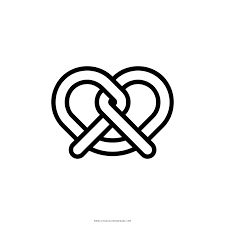 Christians show their love and sacrifice for the … Pretzel Coloring Page Ultra Coloring Pages