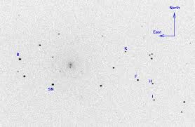 Nov 17 2013 Ut Sn 2013ej In M74 Through Light Clouds