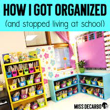 How I Stay Organized: Weekly Lesson Planning Tips & Tricks - Miss Decarbo
