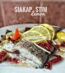 1/2 inchi halia (dihiris memanjang). Eat Clean Resipi Ikan Siakap Stim Lemon Sedap Mudah