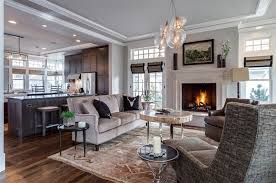 One sofa is gray, and the other sofa has various shades of brown and gray designs. 22 Gorgeous Brown And Gray Living Room Designs Home Design Lover