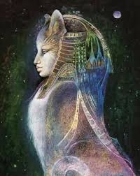 Bast Bastet By Susan Seddon Boulet Egyptian Cat Goddess Egyptian Goddess Gods And Goddesses