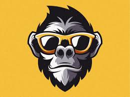 Download mentahan gif logo font pack seperti trap nation. Monkey Mascot Logo Design Designs Themes Templates And Downloadable Graphic Elements On Dribbble