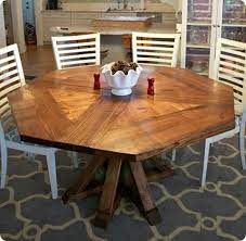 Make sure your table is large enough for comfortable sitting and eating space. One Of A Kind Octagon Dining Room Table Knockoffdecor Com
