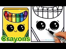 Draw Pattern How To Draw A Crayon Box Cute And Easy Step By Step Codesign Magazine Daily Updated Magazine Celebrating Creative Talent From Around The W Cute Easy Drawings