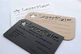 You can use this graphic design for commercial with attribution to ameede.com. Laser Cutting Business Cards To Give Creative Ideas To Business Goldenlaser