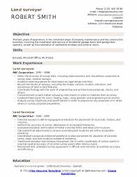 Land Surveyor Resume Samples Qwikresume