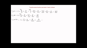 De transformare a fractiilor ordinare in care numitorul este o putere a lui 10 in fractie. Tranformarea Fractiilor Zecimale Cu Numitori Puteri Ale Lui 10 In Fractii Ordinare Youtube