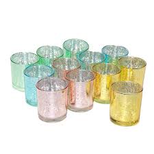 3.you can print logo, make color or any oem ideas on glass candle. Speckled Mercury Aquamarine Tealight Candle Holder Bulk Letine Glass Votive Candle Holders Set Of 36 Ideal For Wedding Centerpieces Home Decor Candles Holders Candleholders
