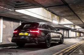 Audi Rs6 Avant With Hre S104 In Satin Black Audi Rs6 Audi Audi Rs6 C7