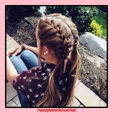 This mohawk style is very trendy and it looks david beckham is an icon when it comes to his hairstyles over the years; Hairstyles To School For Girls 12 Years Old Hairstyles For School Hair Styles French Braid Hairstyles Hairstyle