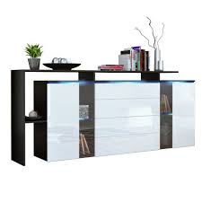 Sideboard Kommode Lissabon V2 In Schwarz Weiss Hochglanz Wohnzimmermobel Gunstig Kaufen Bei Stylebee De Sideboard Hochglanz Weiss