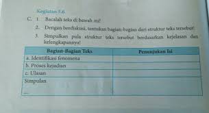 236 22727153 tugas individu kelas 8 hal. Kegiatan 5 6 Bahasa Indonesia Kelas 8 Kurikulum2013 Tolong Dijawab Ya Kak Brainly Co Id