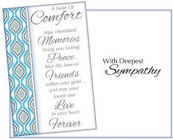 But sending a sympathy card with a genuine, heartfelt message will help the grieving person feel cared for and loved, providing a little comfort in a time of great sorrow. Amazon Com Sympathy Card Single Greeting Card W Envelope A Note Of Comfort Office Products