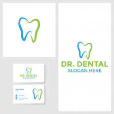 Dental Logo Design Inspiration With Business Card Mockup In 2020 Dental Logo Business Card Mock Up Logo Design Inspiration
