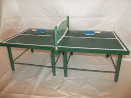 Ping Pong Table Tennis Table For The American Girl Doll And All 18 Dolls American Doll Furniture American Girl Furniture Ag Doll Crafts