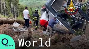 Fourteen people died and a child was injured after a cable car crashed to the ground near verbania, in the piedmont region of northern italy. 3plpcfipff8 Nm