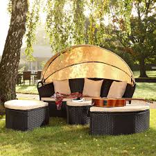 Sonneninsel Mit Tisch Rattan Sonneninsel Polyrattan Muschel Sonnenliege Neu Garten Lounge Outdoor Dekorationen Rattan Mobel Garten