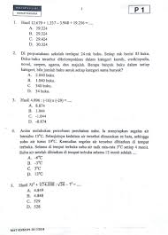 Soal Ujian Matematika Kelas 6 2020 Ilmusosial Id