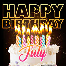 Don't get me wrong, i love a good regular old cake, but for some reason cupcakes make me happy. Happy Birthday July Gifs Download Original Images On Funimada Com