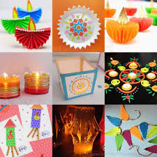 With a cute homespun banner made from string and craft paper or fabric, this card is sure to be proudly displayed. Easy Diwali Crafts For Kids The Joy Of Sharing
