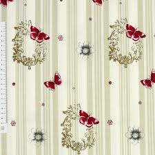 Maybe you would like to learn more about one of these? Gardinenstoff Stoff Dekostoff Meterware Groningen Streifen Blumen Schmetterling Natur Creme Rot Meine Gardinen De Der Gardinen Spezialshop Von Schoner Leben