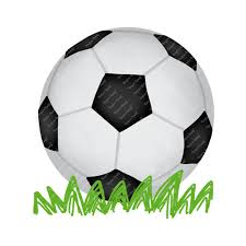 Watercolor Soccer PNG Soccer Ball on Grass Clipart for - Etsy