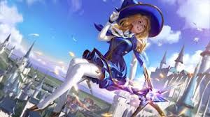 Lux Sorceress Wallpaper Lol Wild Rift Lol League Of Legends League Of Legends Lol Champions