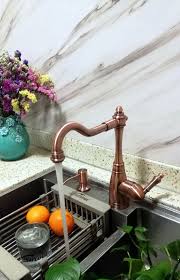 Knowing how to choose the correct faucet for the kitchen sink will make it much easier to close the contract on your next job. Vouruna Red Copper Kitchen Sink Faucet Vintage Style In 2021 Antique Brass Kitchen Faucet Kitchen Sink Faucets Vintage Copper Kitchen Sink