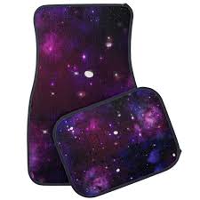 Midnight Blue Purple Galaxy Car Floor Mat Zazzle Com Galaxy Car Car Mats Car Mods