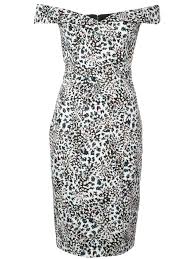 Black Halo Printed Off The Shoulder Dress Black Halo Dresses Shoulder Dress