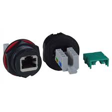 Easy to put together, color coding put right on the connector block. Shielded Waterproof Cat6 Rj45 Connector Idc Termination Block