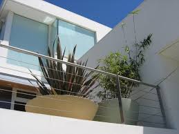Contemporary Porch With Stainless Steel Cable Railing Stainless Steel Cable Railing Railing Railing Design