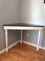 I Was On The Search For A Small Corner Desk And Unhappy With What I Found Natu In 2020 Diy Corner Desk Small Corner Desk Desks For Small Spaces