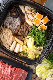 Sukiyaki Japanese Hot Pot Just One Cookbook In 2021 Easy Japanese Recipes Japanese Sukiyaki Recipe Sukiyaki Recipe