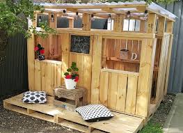 This week we built a beautiful little a frame playhouse for the kids.we absolutely love how it turned out and we want to share. Creative Ideas For Wood Pallet Playhouses Inspirationalz Inspirationalz