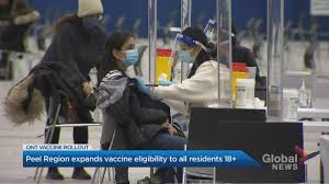 Peel residents can contact the peel public health website for more information. All Peel Region Residents 18 Eligible For Covid 19 Vaccination Watch News Videos Online