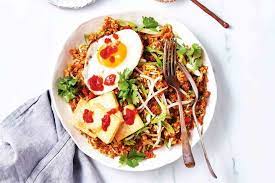 Vegetable And Tofu Nasi Goreng Recipe Nasi Goreng Recipe 800 Calorie Meals 800 Calorie Meal Plan