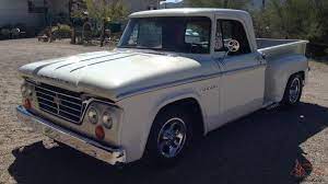 1966 Dodge D 100 Short Bed Stepside Pickup Truck For Sale Dodge Pickup Trucks Old Dodge Trucks Dodge Trucks