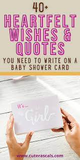 On this occasion, all family members and friends gather and praise. 40 Happy Wishes You Can Write On A Baby Shower Card