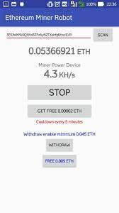 Moreover, google play recently banned cryptocurrency mining apps. Eth Miner Robot For Android Apk Download