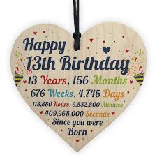 Browse through our gift guide approved by teens below and discover what's cool enough for them. 13th Birthday Gift For Boys Heart 13th Birthday Gift For Girls