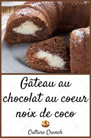 Gateau Au Chocolat Cœur Noix De Coco La Recette Facile En 2020 Gateau Chocolat Gateau Choco Coco Recette Patisserie