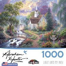 Check spelling or type a new query. Cra Z Artabraham Hunter 1000 Piece Jigsaw Puzzle Light Unto My Path Dailymail