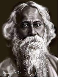 Rabindranath Tagore By Bhagvan Das Rabindranath Tagore Indian Freedom Fighters Beautiful Sketches